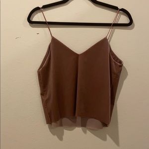velvet tank top